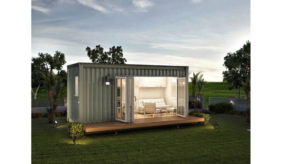 Дом из контейнера 20 футов