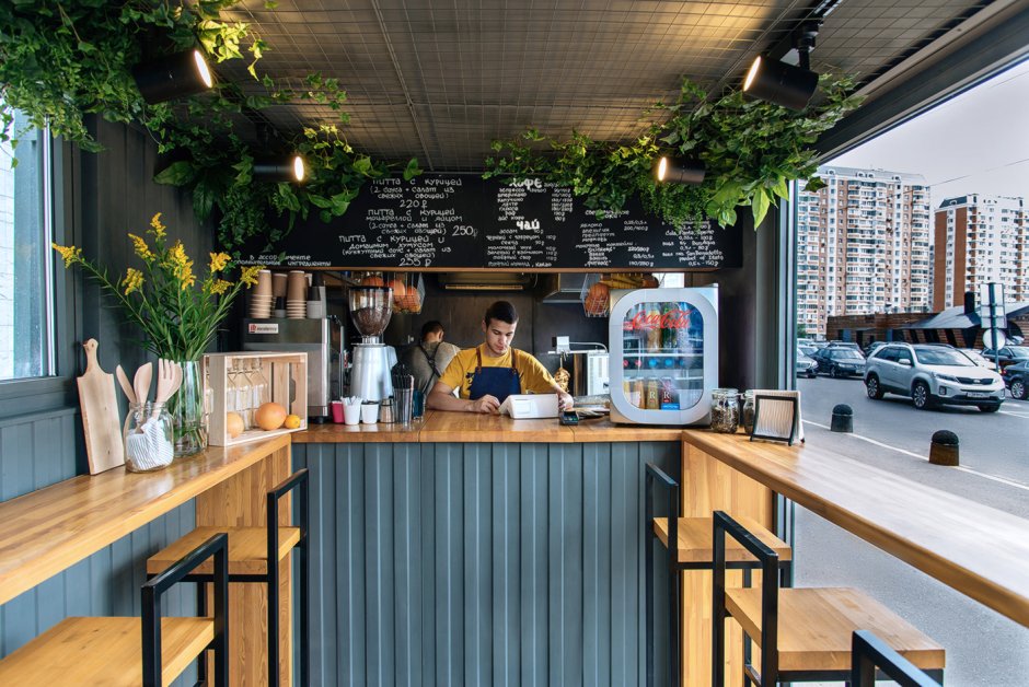 Кофейня в контейнере