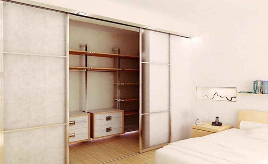 Встроенный шкаф в комнату