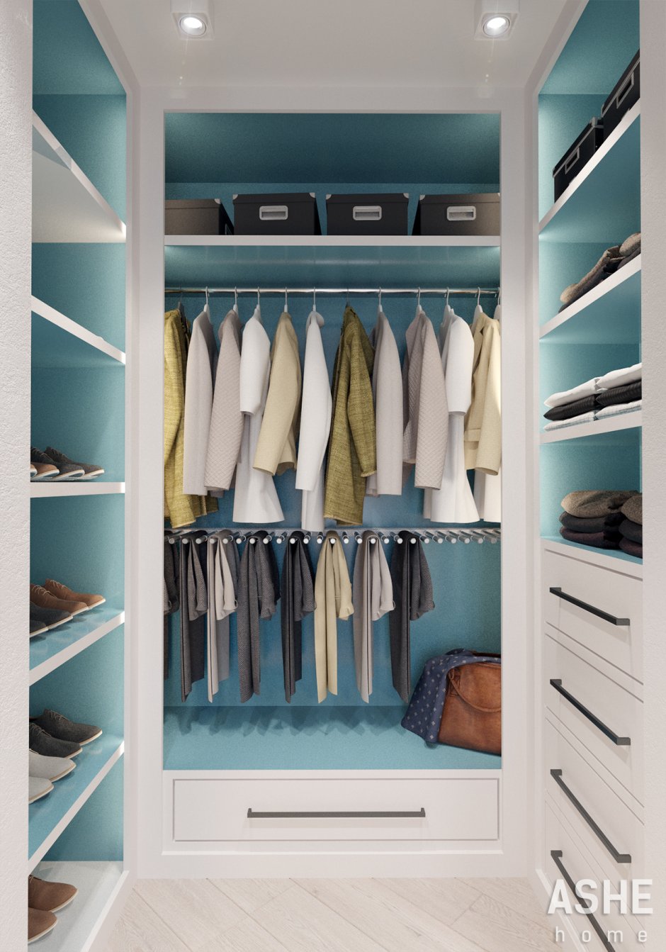 Маленький гардероб