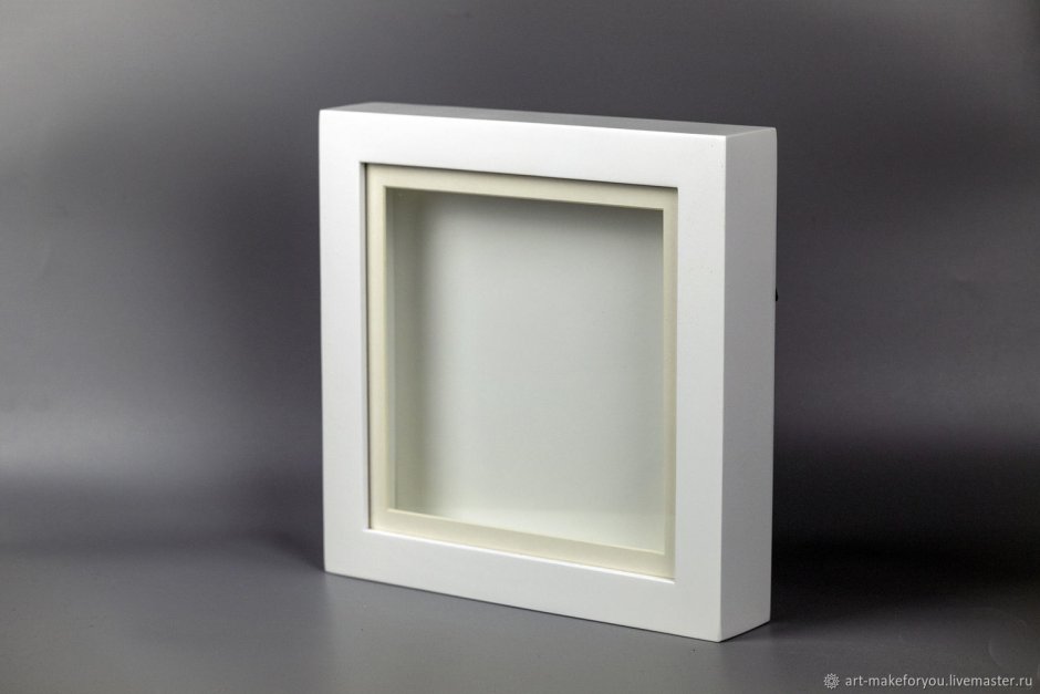 Глубокая рамка со стеклом