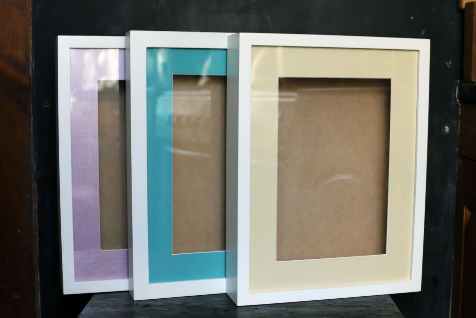 Рамка с паспарту и стеклом