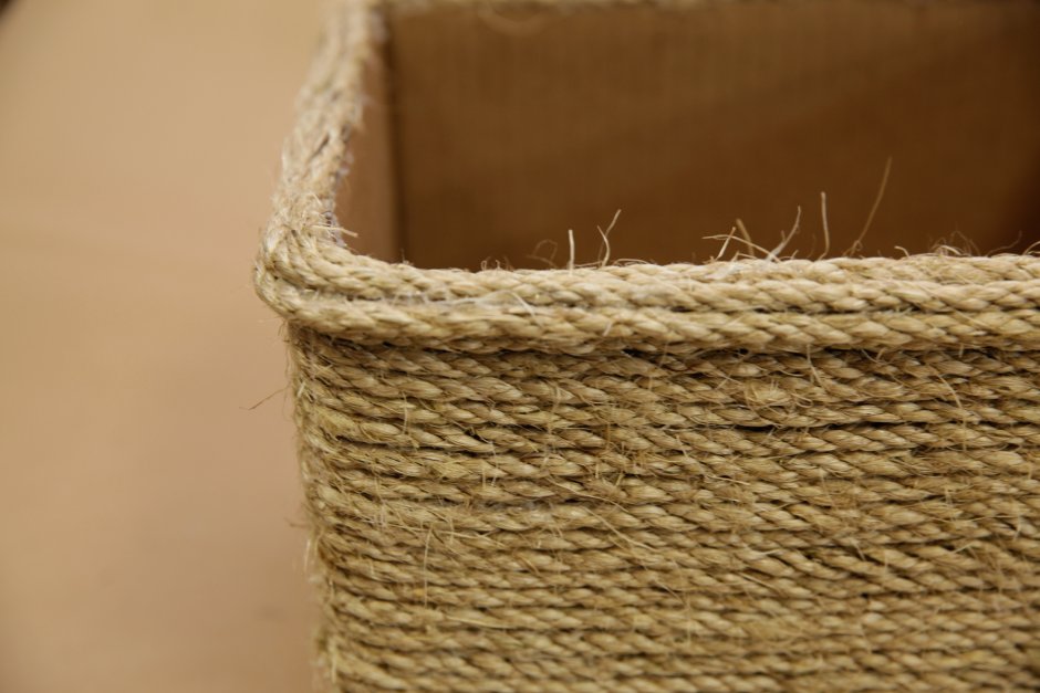 Коробки из джута