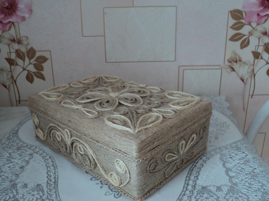 Джутовая филигрань Евгения джут