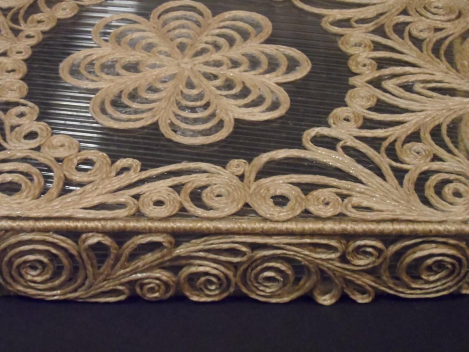 Шкатулки из джута веры Пушиной