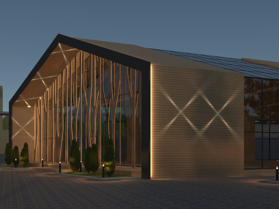 Интересные фасады общественных зданий