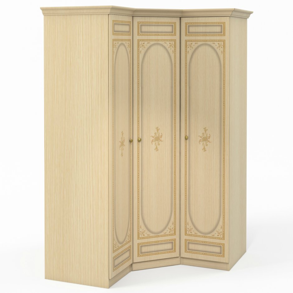 Шкаф Шатура марта-м беж 4 дверный (2+2) с 2 зеркалами 205782