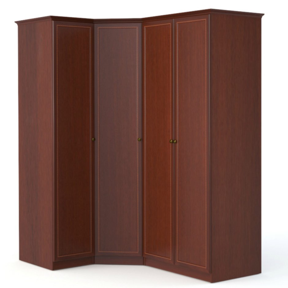 Шкаф угловой Камелия орех fu5-01.f1l