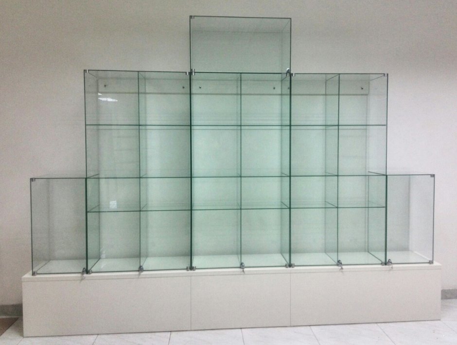 Стеллаж steklo Magazin telefon 3d model Ferre