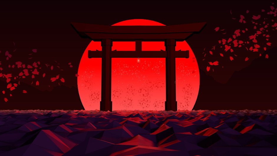 Ворота Расемон в Японии