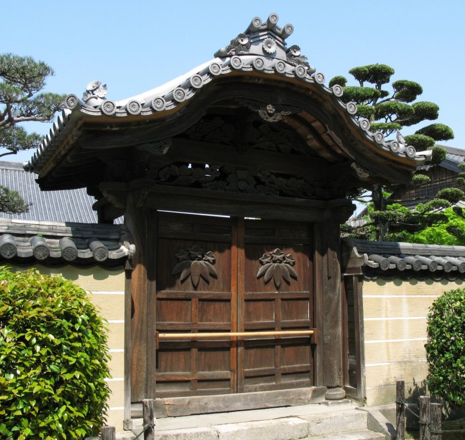 Традиционные китайские ворота дамэнь