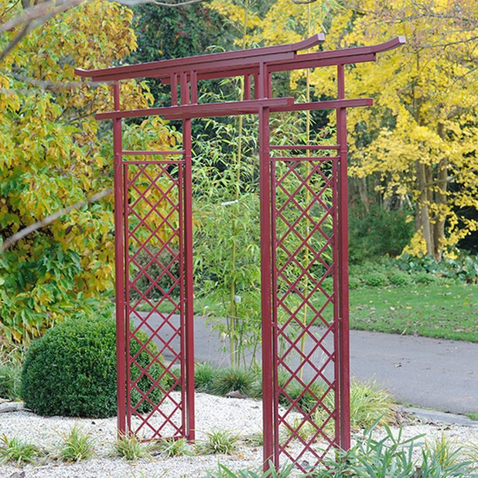 Арка пергола японская