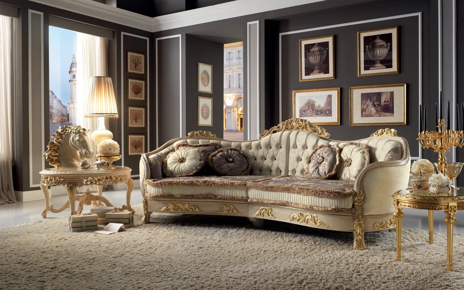Мягкая мебель в гостиную Неоклассика