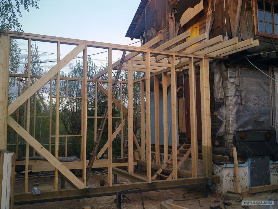 Каркасный пристрой