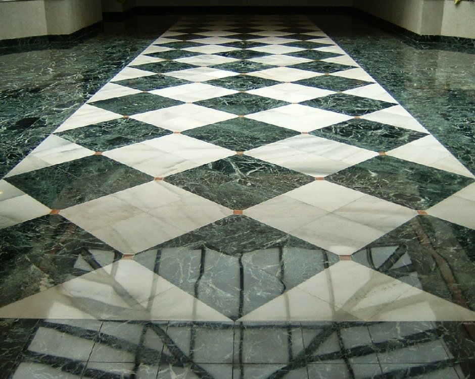 Пол мрамор