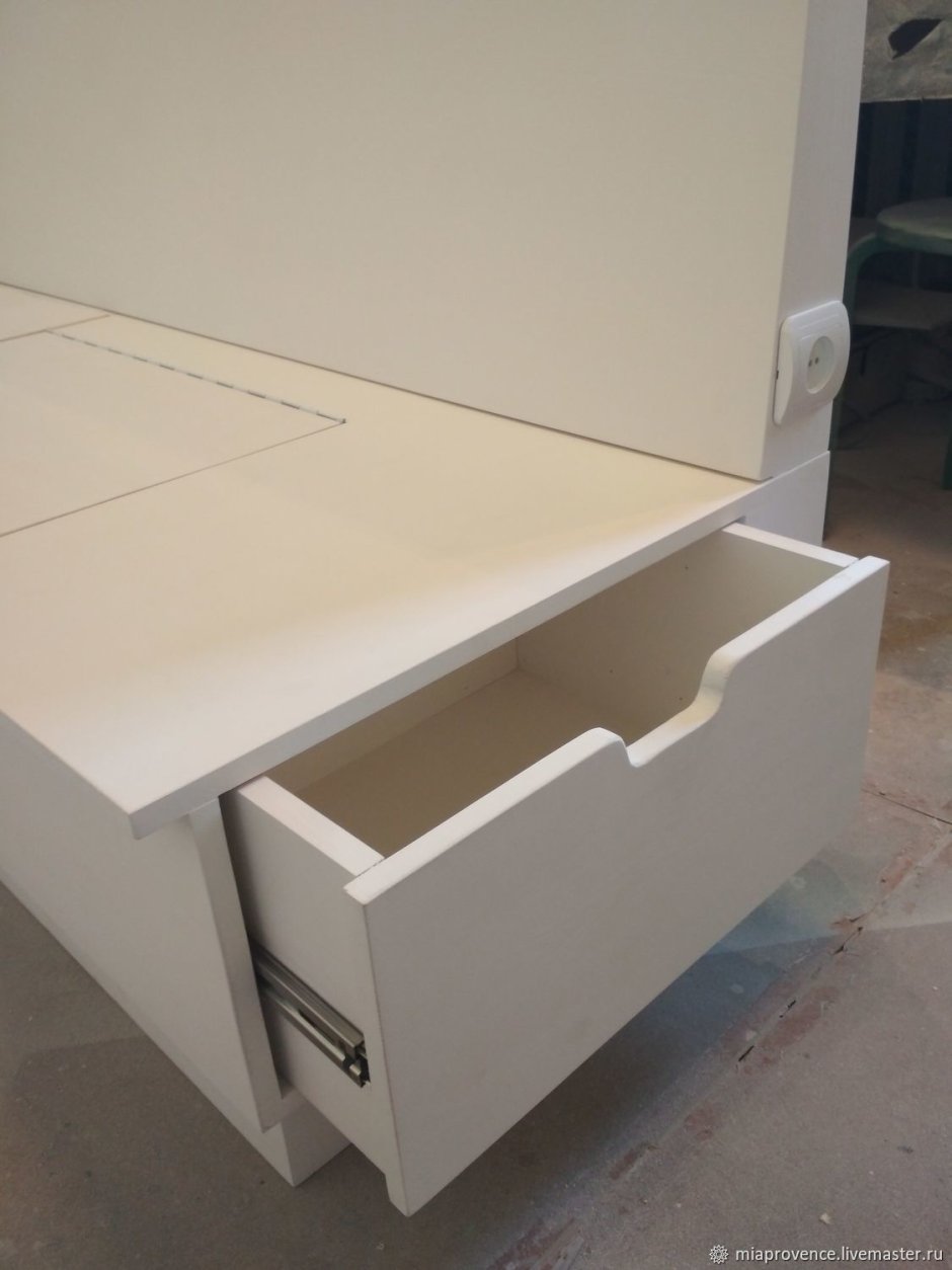 Выдвижные ящики без ручек