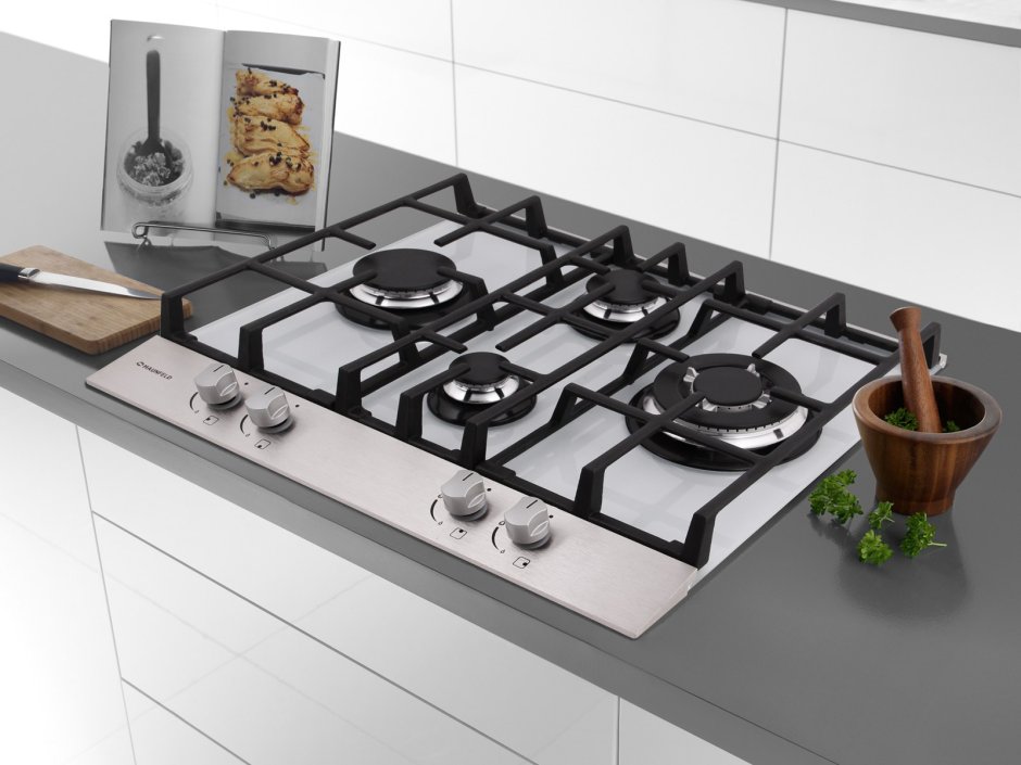 Газовая варочная панель Maunfeld GH 624 AG-FCW