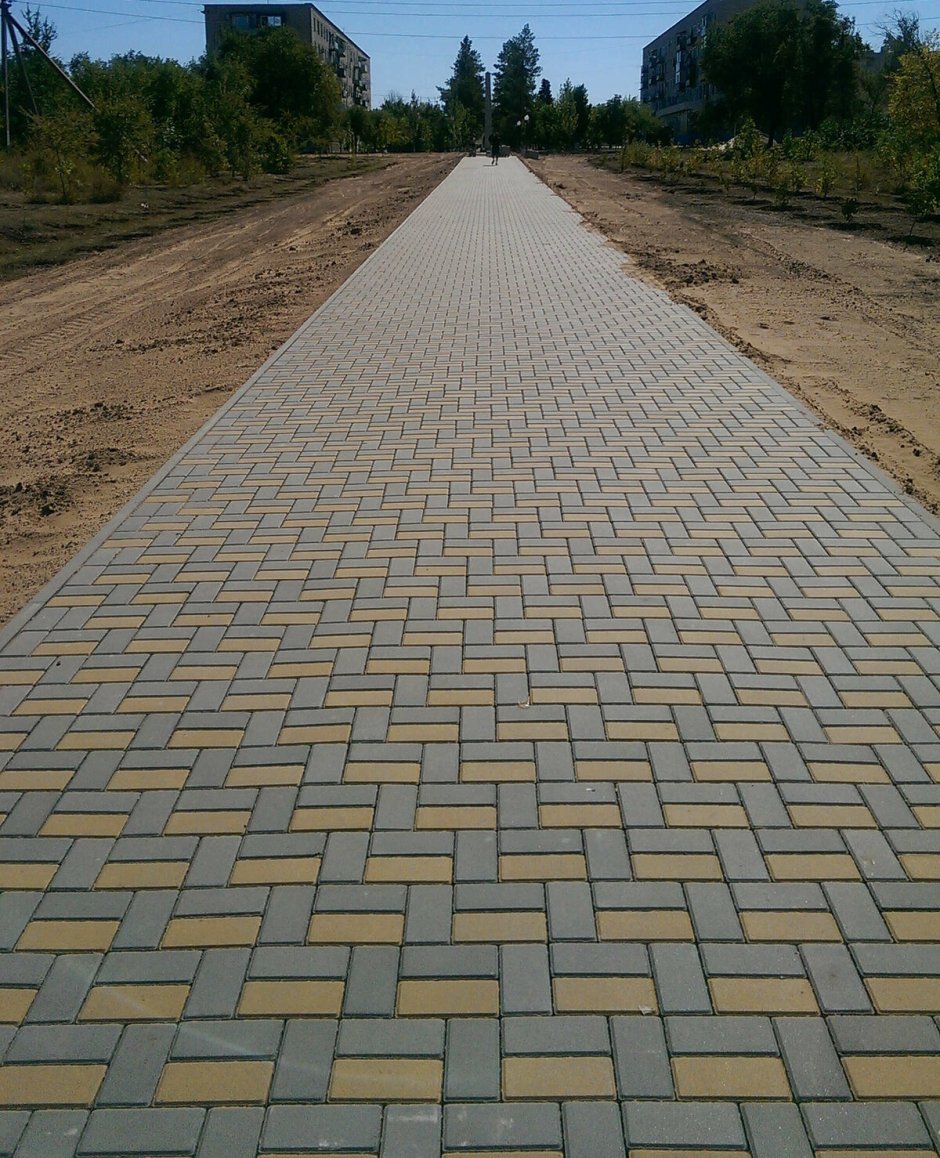 Плитка укладкатратуарная