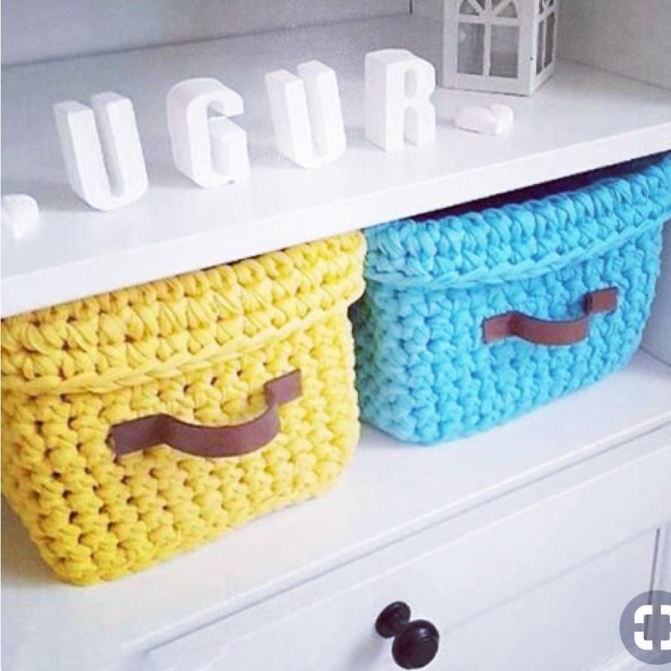 Вязаный органайзер