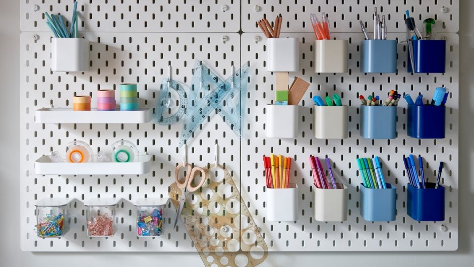 Вязаный органайзер для ванной