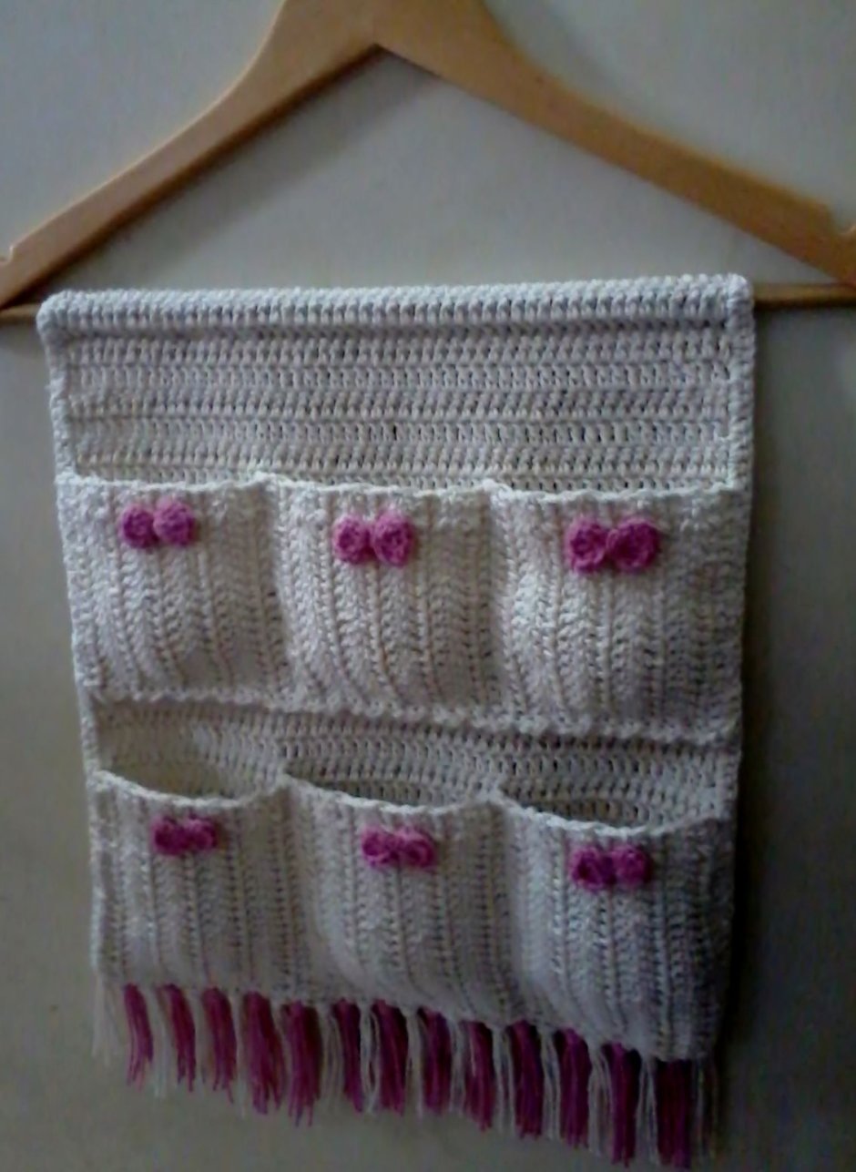 Вязаные кармашки для расчесок