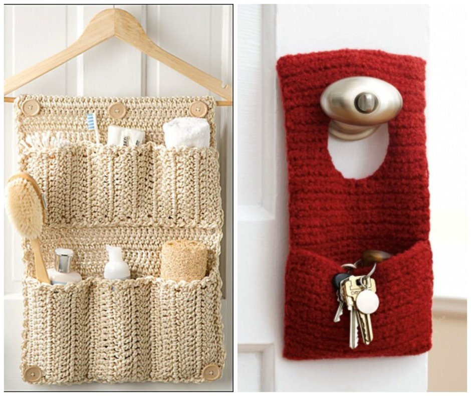 Вязаный пенал