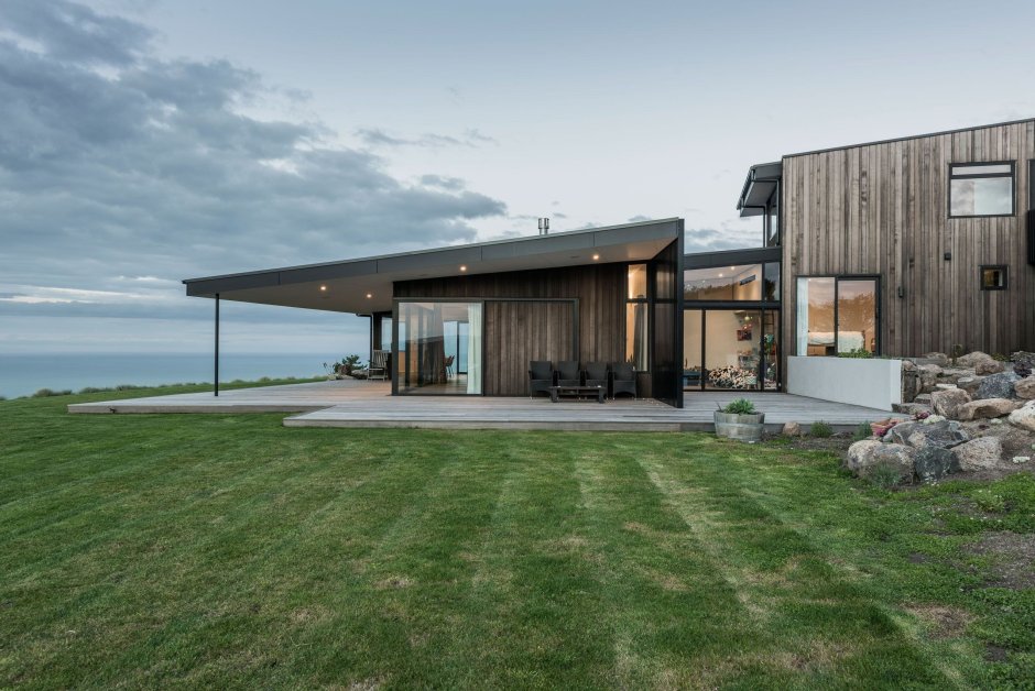 Barn House с односкатной крышей