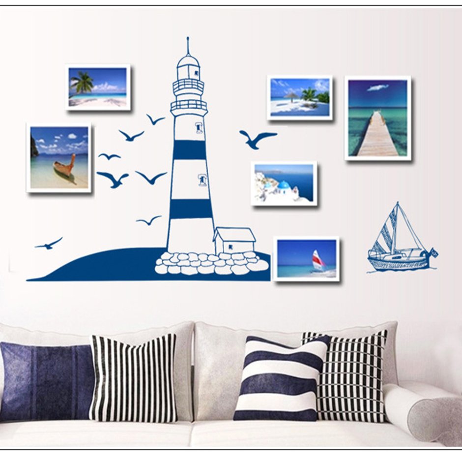 Стена морская тематика