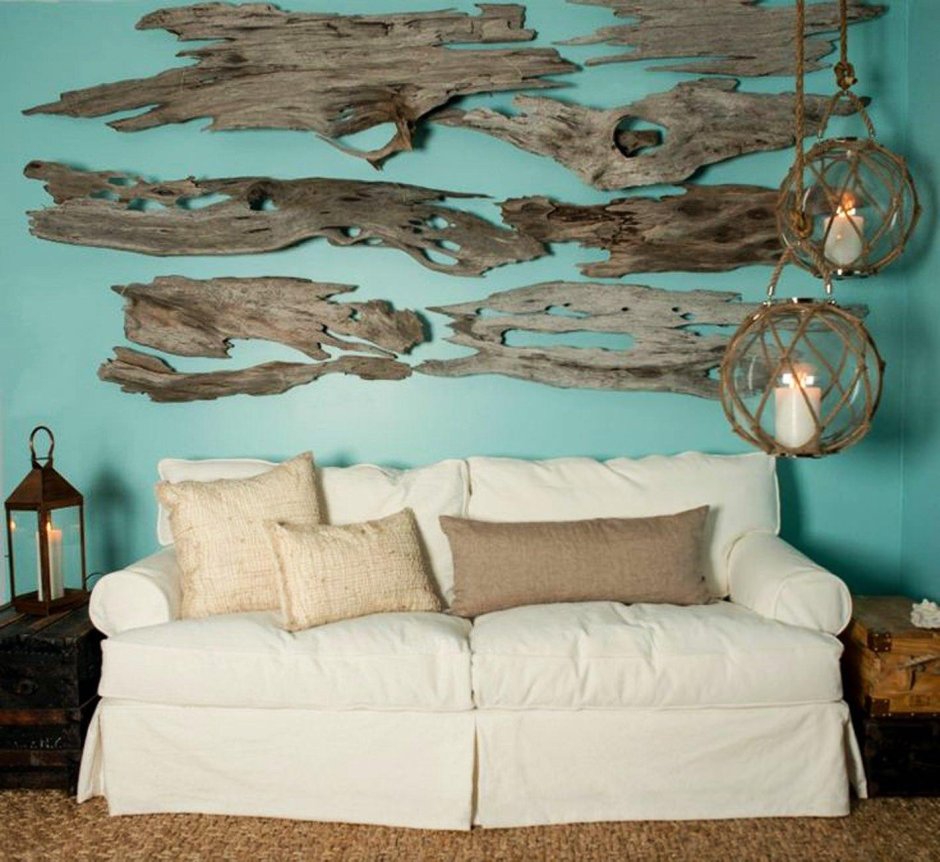 Декор стен в морском стиле