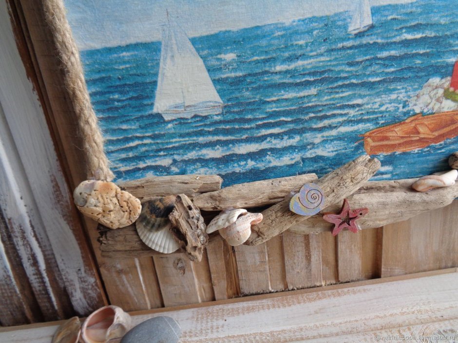 Панно в морском стиле
