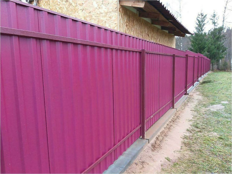 Забор рал 3005