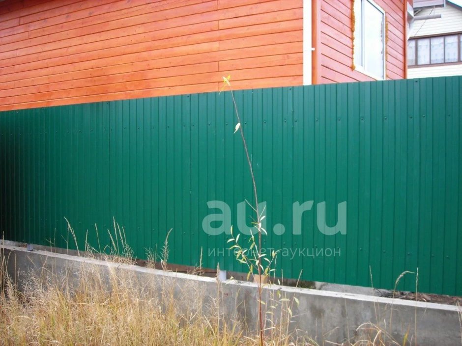 Забор из профлиста с44