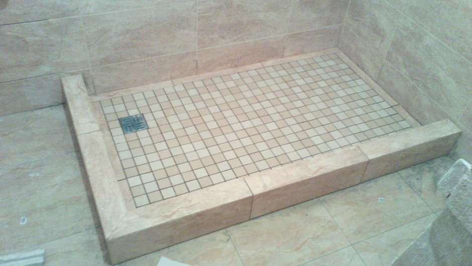 Поддон душевой из керамогранита 80×110