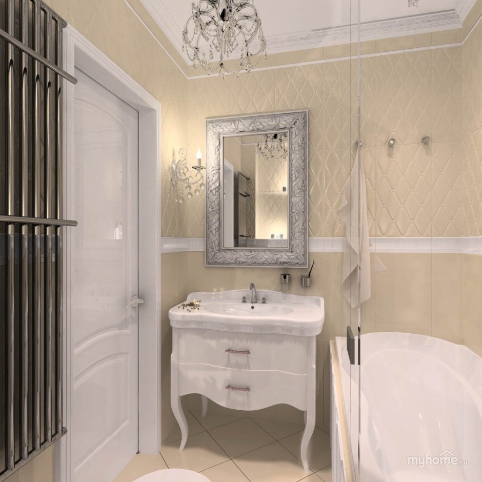 Павел Полынов ванная комната в классическом стиле