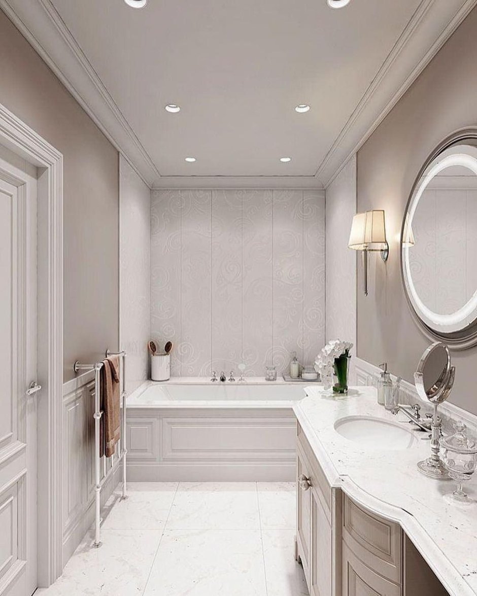 Ванная в стиле Неоклассика