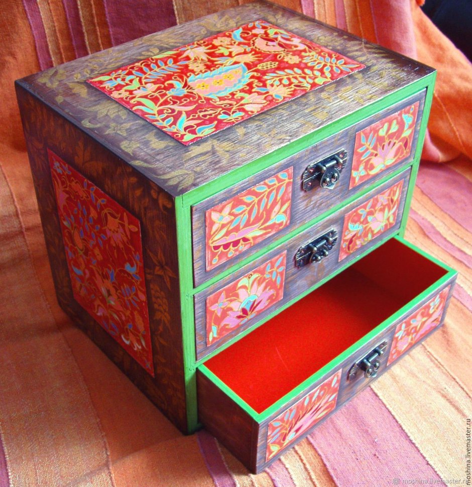 Мини комод настольный