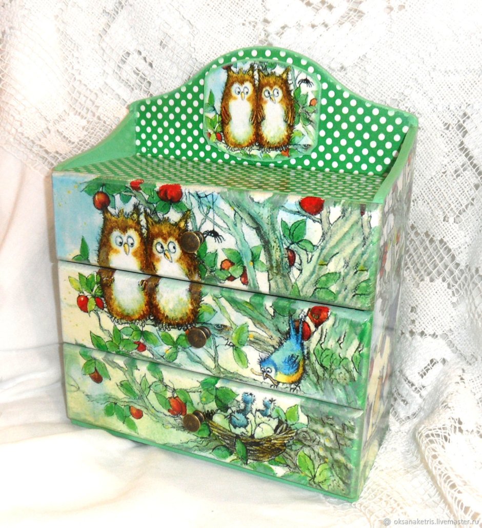 Мини-комод настольный детский