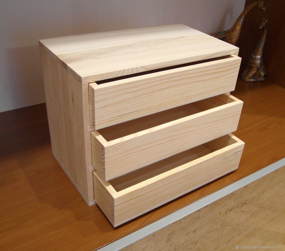 Мини комод деревянный