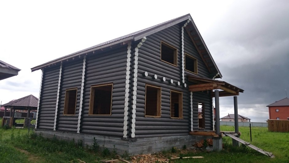 Тиккурила Винха дом бревно