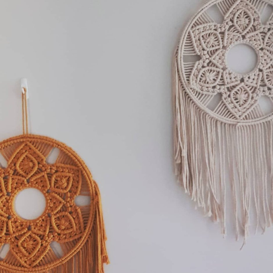 Ловец снов макраме