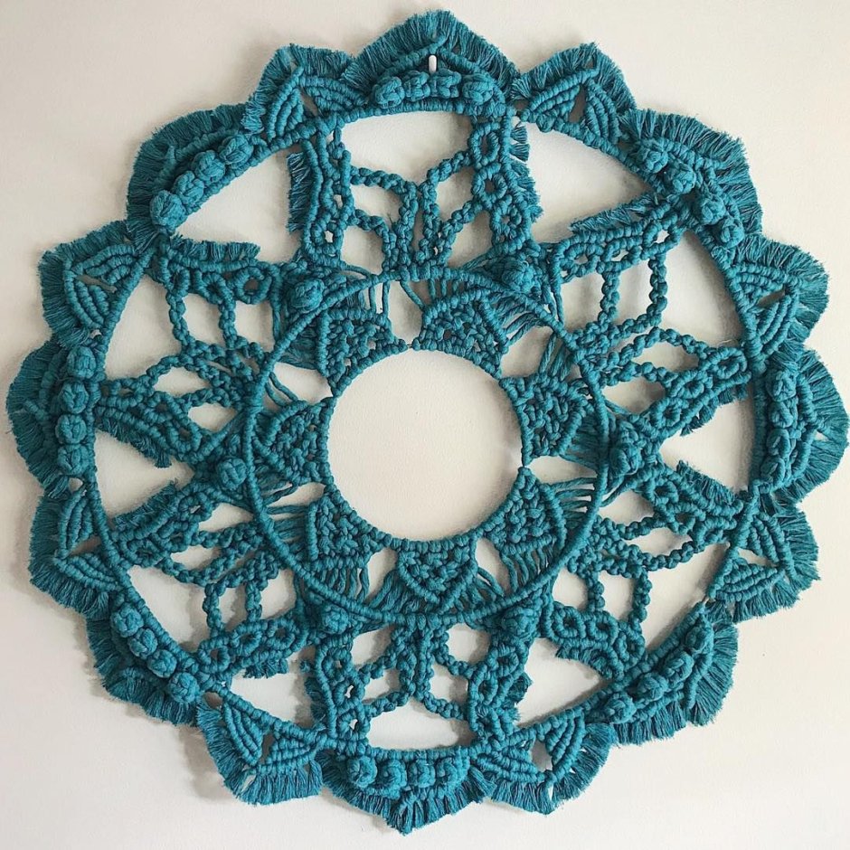Макраме круглое