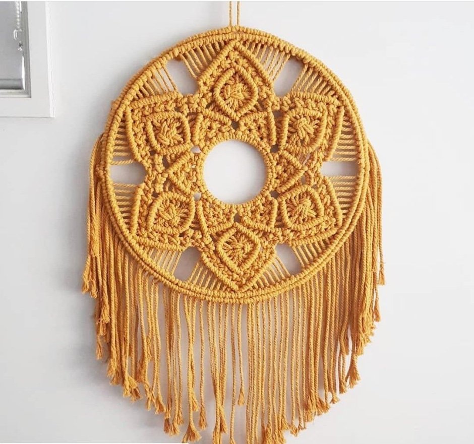 Макраме календарница