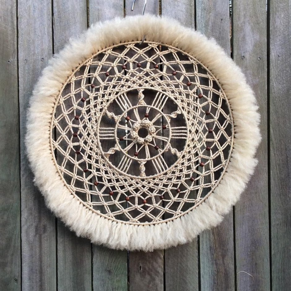 Макраме круглое