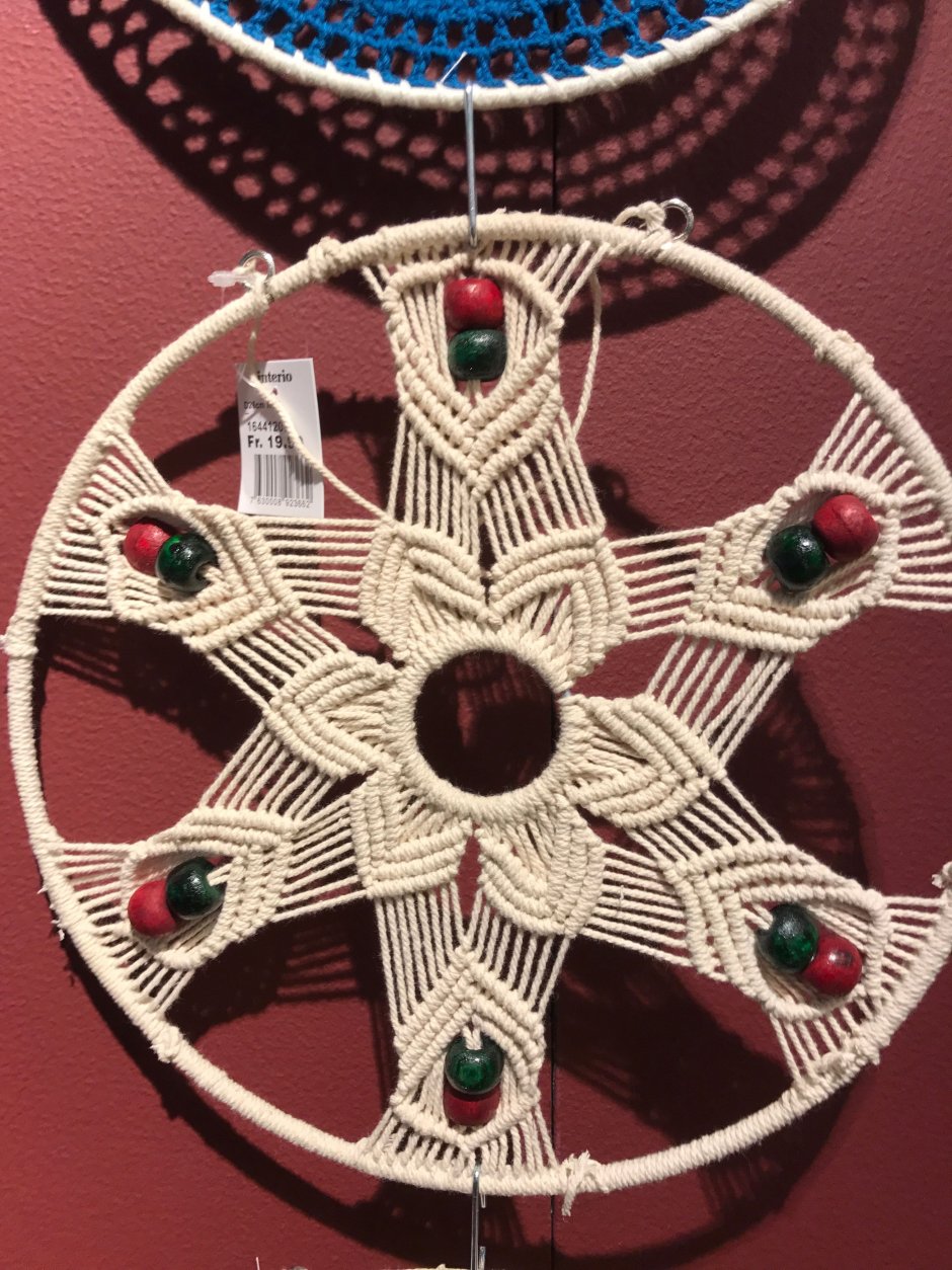 Мандала макраме