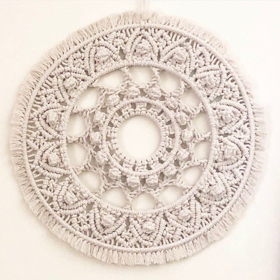 Мандала макраме