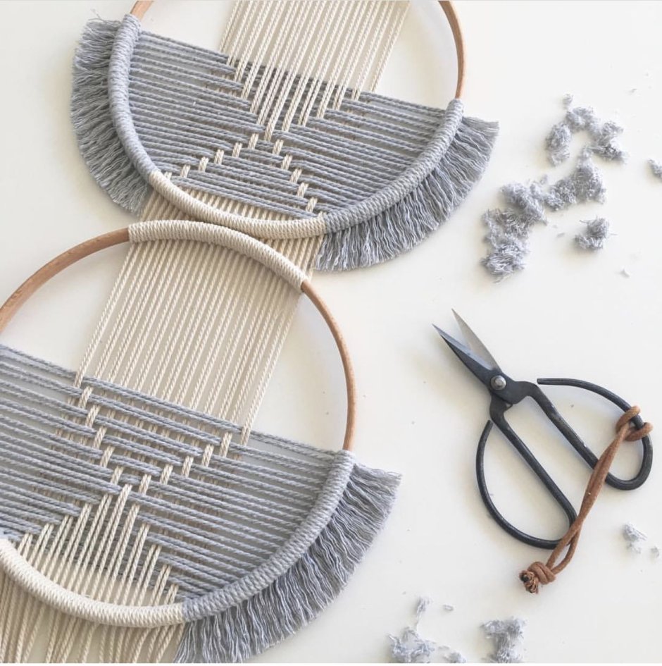 Макраме плетение по кругу