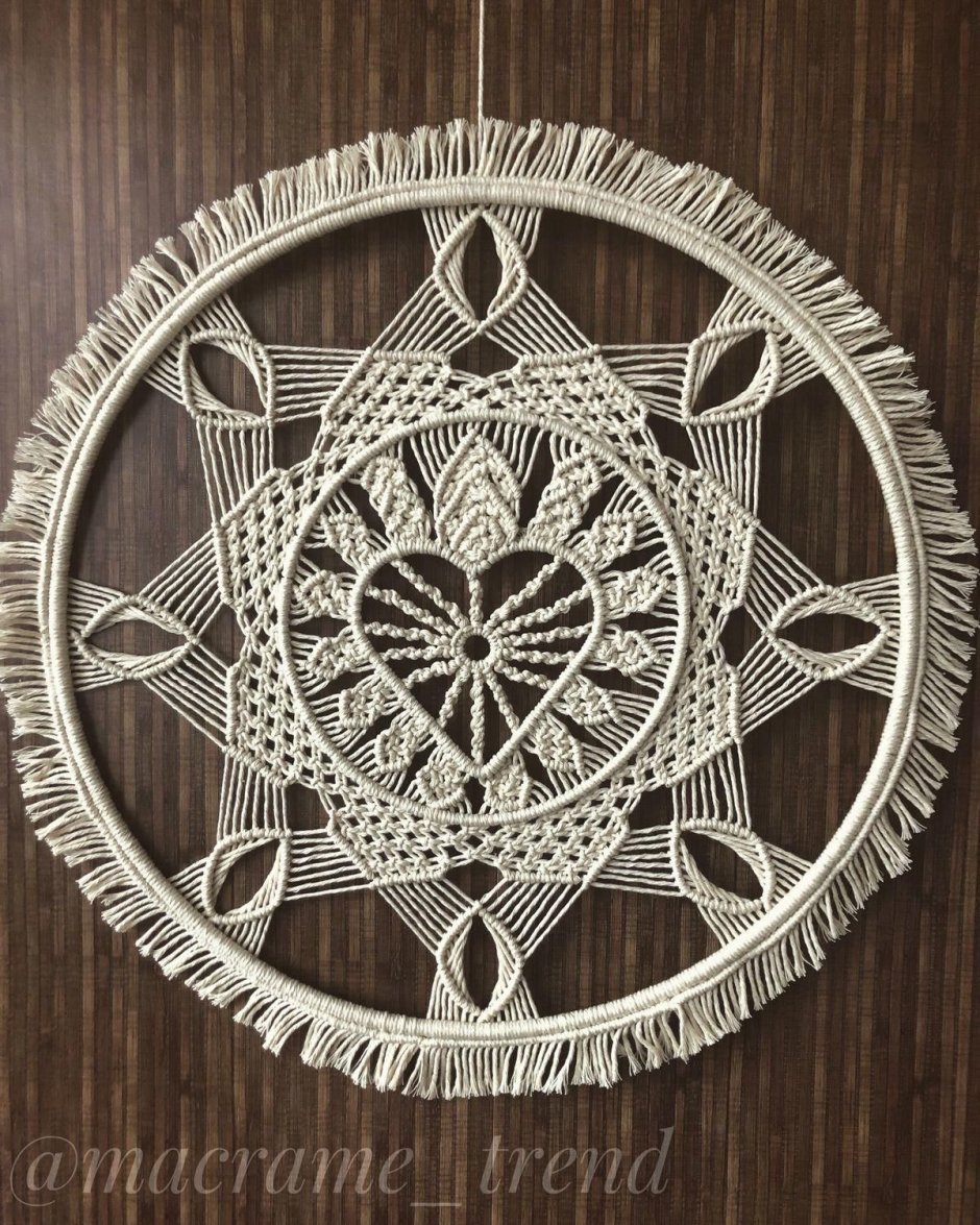 Ловец снов макраме Мандала
