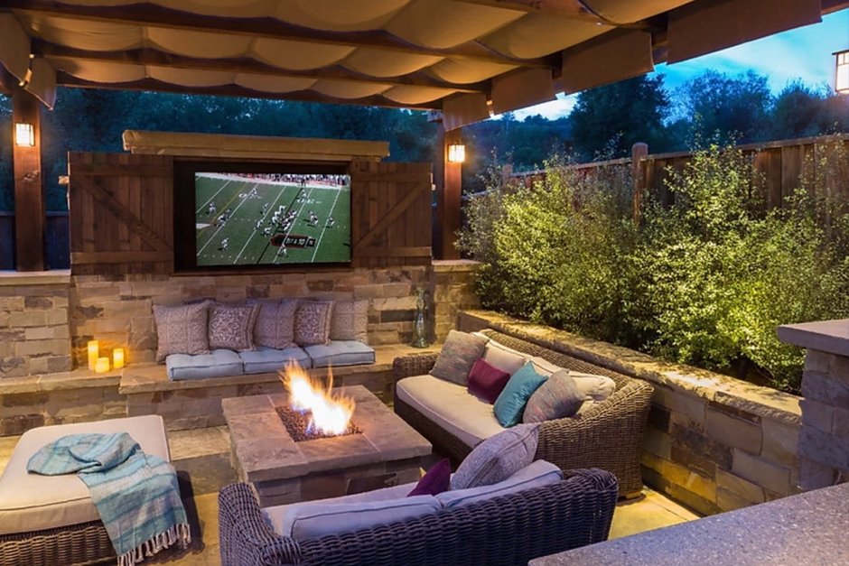 Веранда под открытым небом