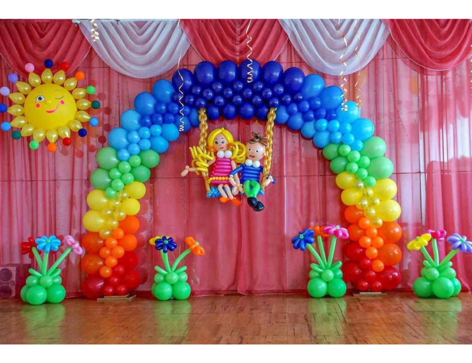 Арка на выпускной в детский сад