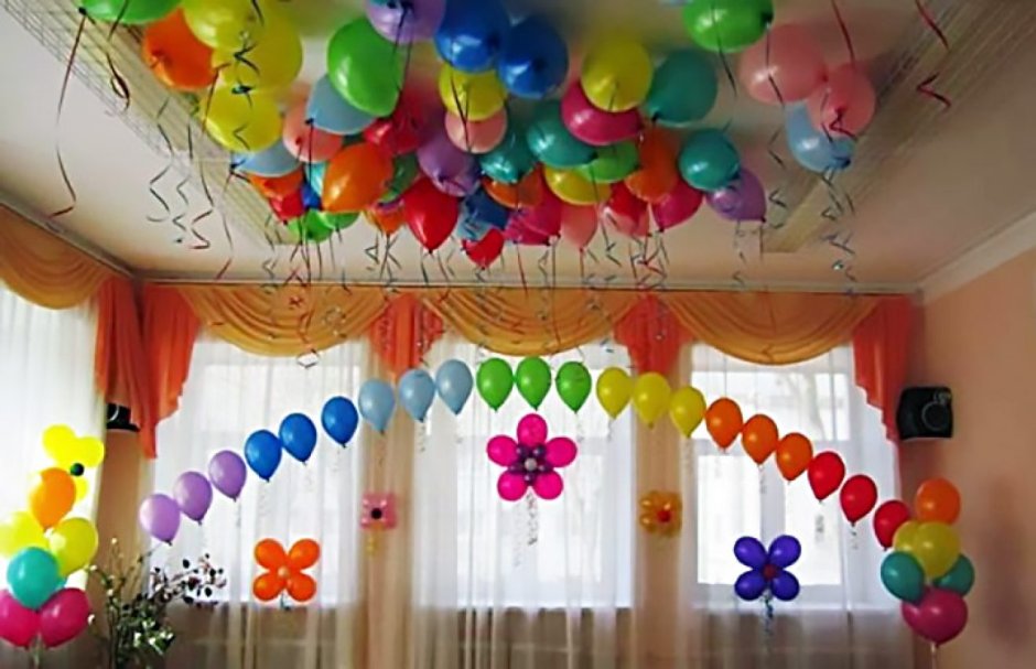 Украшение группы к выпускному